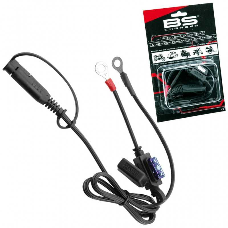 BS CHARGER Cable de conexión permanente para cargadores batería 12950