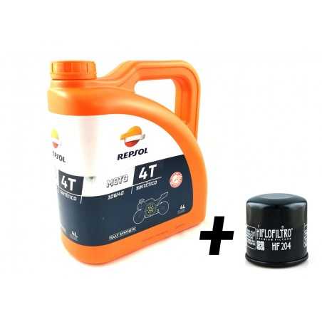 Synthetic engine oil 10w40+ HF204