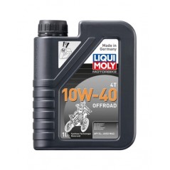 Motor lubricating oil  1L semi-sintético 4T 10W-40 Off road 3055