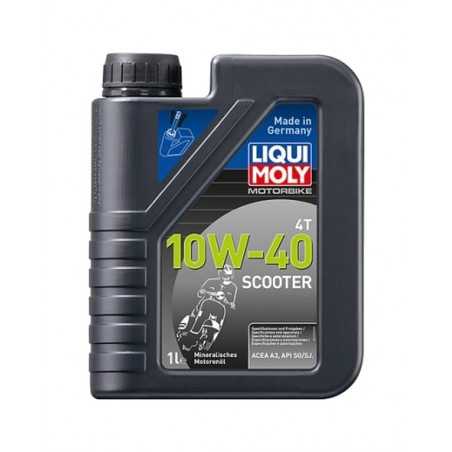 LIQUIMOLY Aceite lubricante para motor 1L Motorbike 4T semi-sintético 10W-40 Scooter 1618 23041