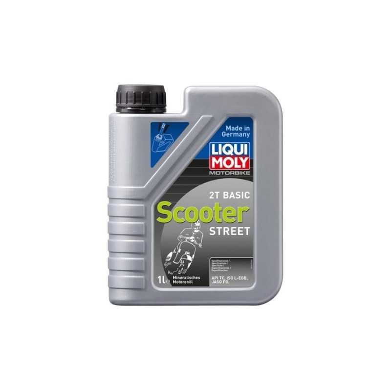 LIQUIMOLY Aceite lubricante para motor 1L Motorbike 2T mineral mezcla Basic Scooter 1619 23043