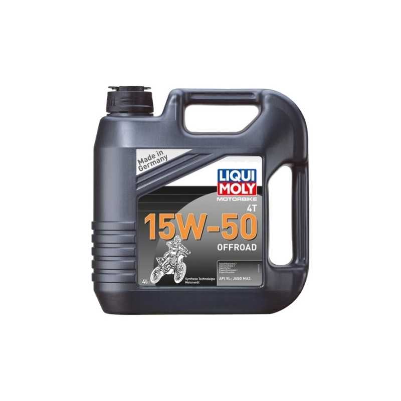 Motor lubricating oil  4L semi-sintético 4T 15W-50 Off road 3058