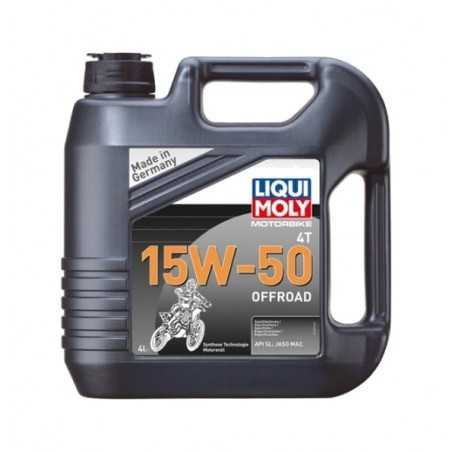 Motor lubricating oil 4L semi-sintético 4T 15W-50 Off road 3058