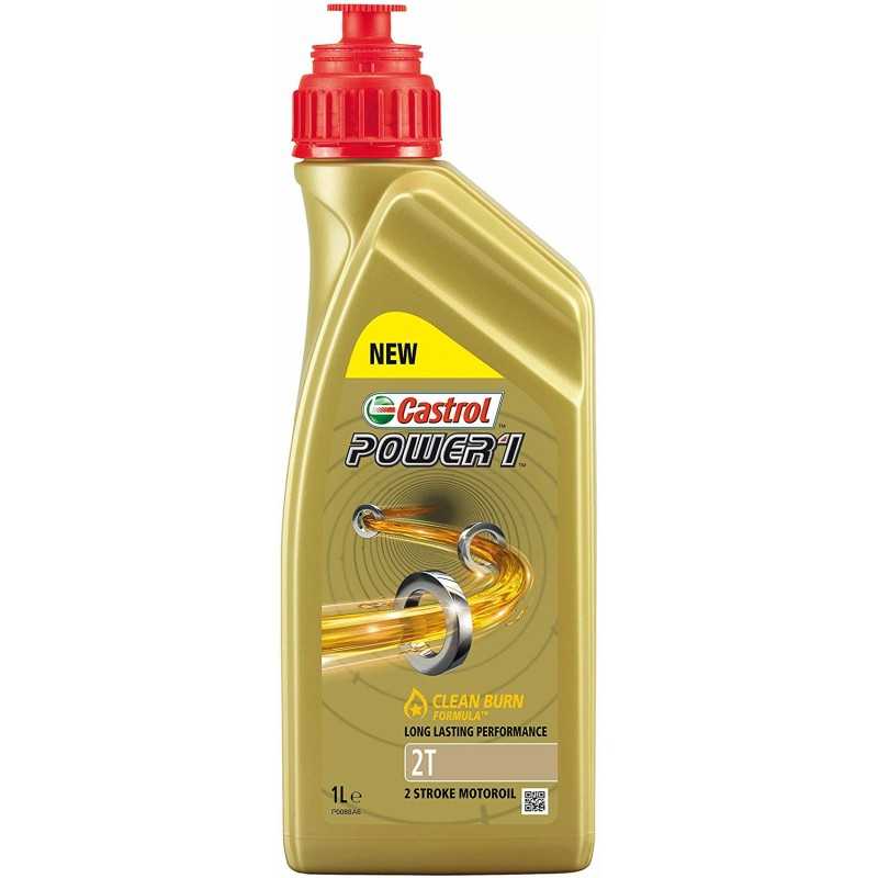 CASTROL Aceite lubricante para motor POWER1 2T 1L 2T00100