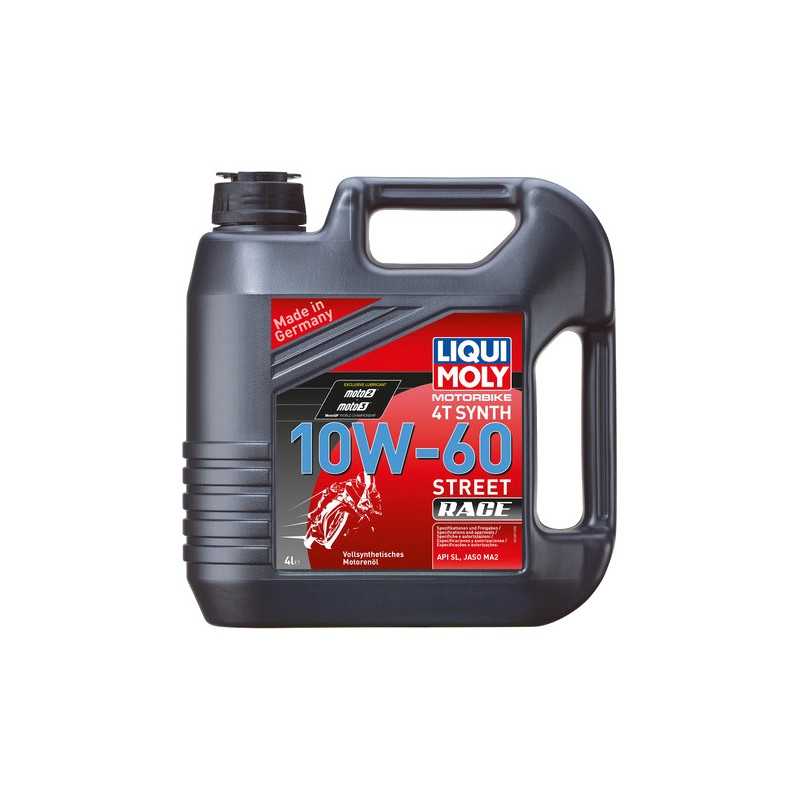 LIQUIMOLY Aceite lubricante para motor 4L 100% sintético 4T Synth 10W-60 Race 84370