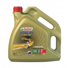 CASTROL Aceite lubricante para motor Power1 RACING 4T 10w50 4L - Marca 4T00034