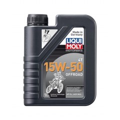 Motor lubricating oil  1L semi-sintético 4T 15W-50 Off road 3057