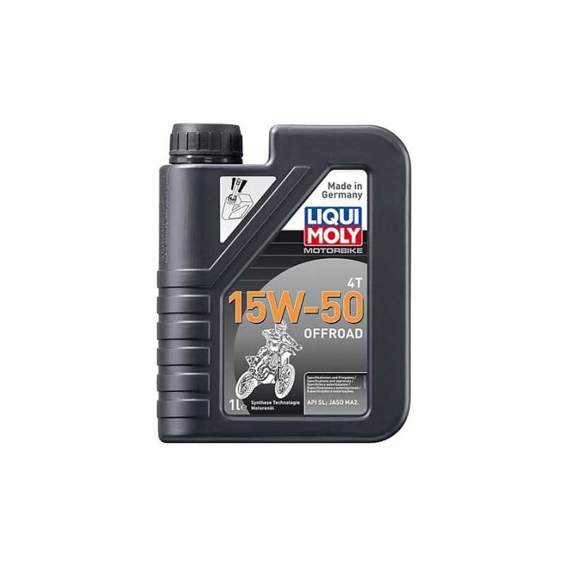 Motor lubricating oil  1L semi-sintético 4T 15W-50 Off road 3057