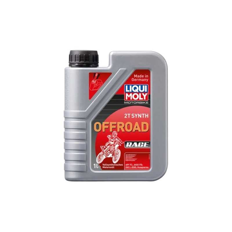LIQUIMOLY Aceite lubricante para motor 1L 100% sintético mezcla 2T Off road 3063 23016
