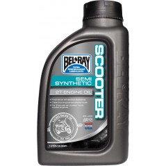 BEL-RAY Aceite de motor para scooter 2 tiempos Semi-Synthetic 1L 35983