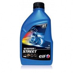 ELF Aceite lubricante para motor SCOOTER 2 STREET 2T 1L 194950