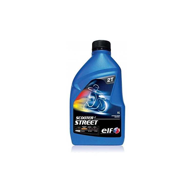 ELF Aceite lubricante para motor SCOOTER 2 STREET 2T 1L 194950