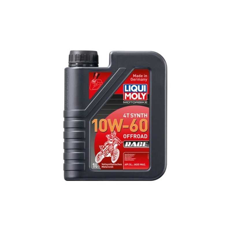 LIQUIMOLY Aceite lubricante para motor 1L 100% sintético 4T Synth 10W-60 Off road Race 3053 23006
