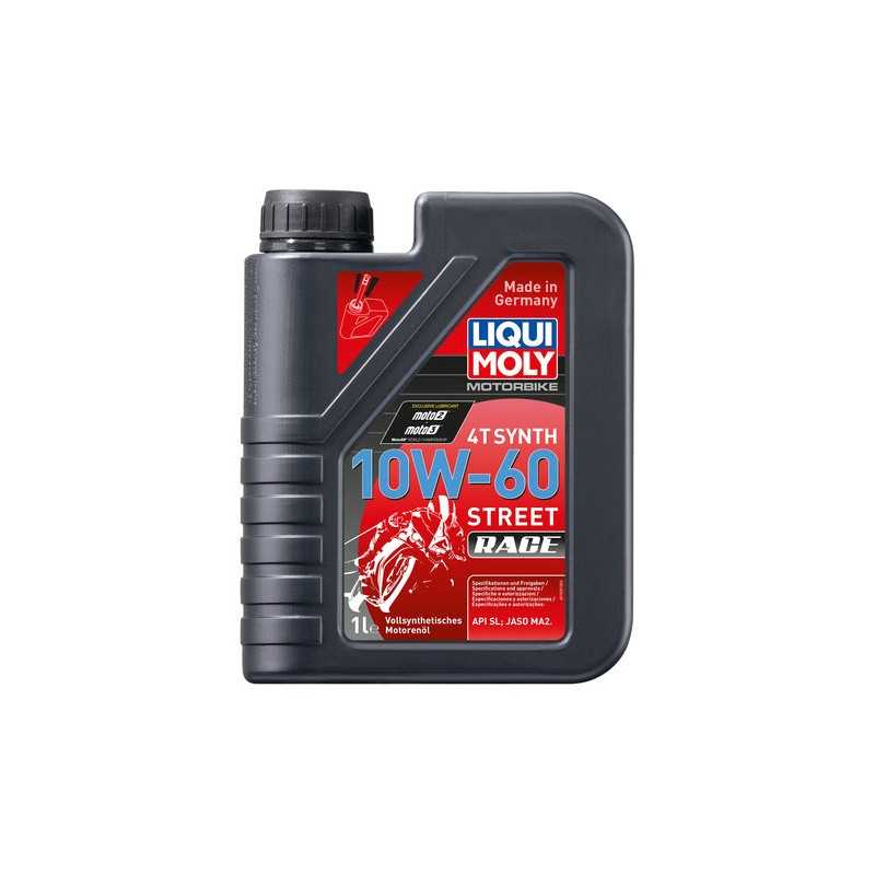 LIQUIMOLY Aceite lubricante para motor 1L de 100% sintético 4T Synth 10w-60 Race 84369