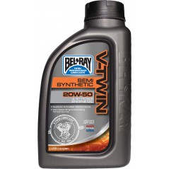Bottle, engine oil  1L Bel-Ray 4T V Twin V-Twin Semi-Synthetic 20W50