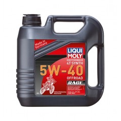 LIQUIMOLY Aceite lubricante para motor 4L 100% sintético 4T Synth 5W-40 Off road Race 3019 23003