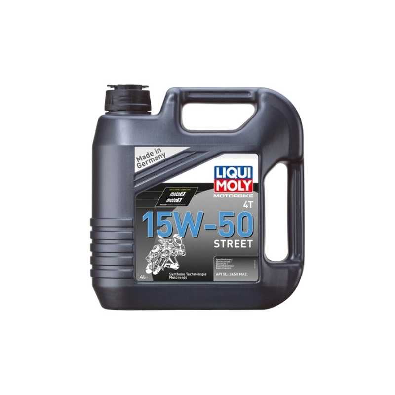 Motor lubricating oil  4L Motorbike 4T semi-sintético 15W-50 Street 1689