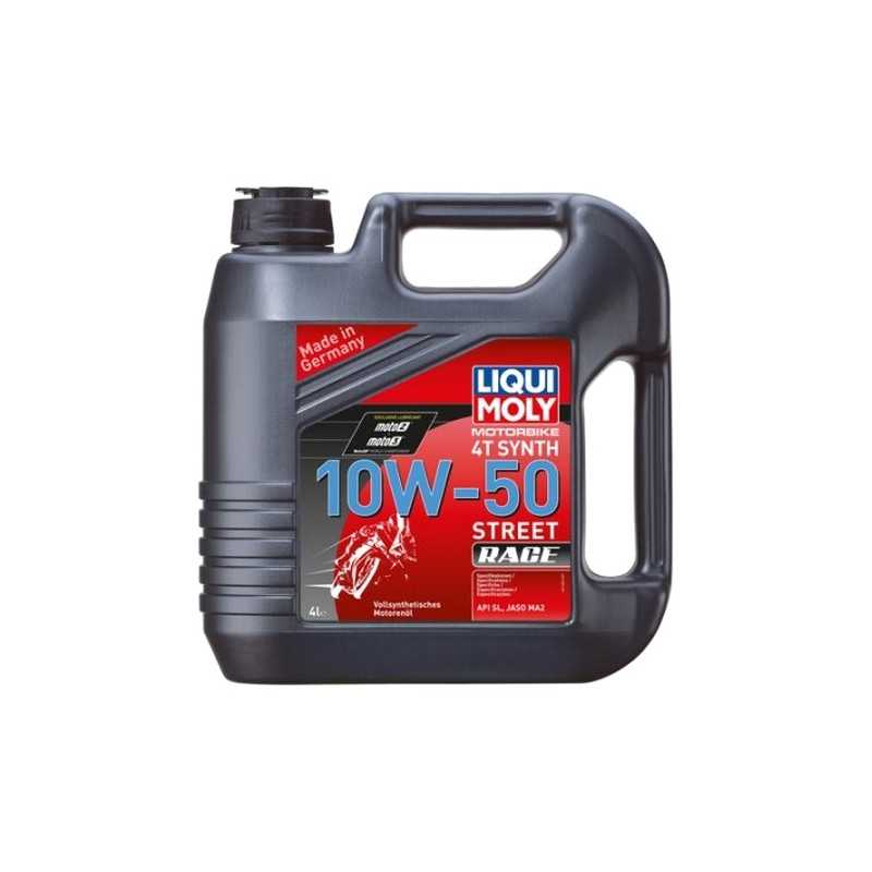 LIQUIMOLY Aceite lubricante para motor 4L Motorbike 4T sintético 10W-50 Race 1686 23020