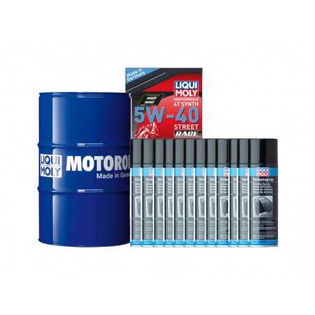 Synthetic oil drum pack + silicone treatment  60 L 5W-40 | 12 U 300 ML