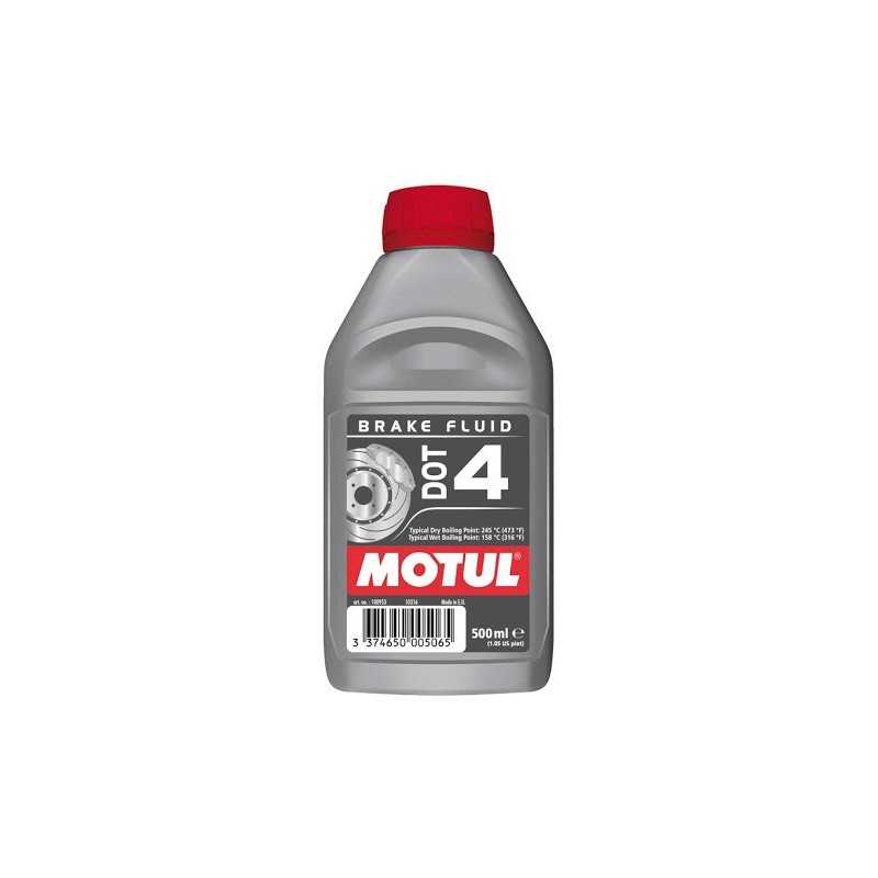 MOTUL Aceite hidráulico líquido para frenos y embragues de accionamiento DOT 4 Brake Fluid 0.5L 105608