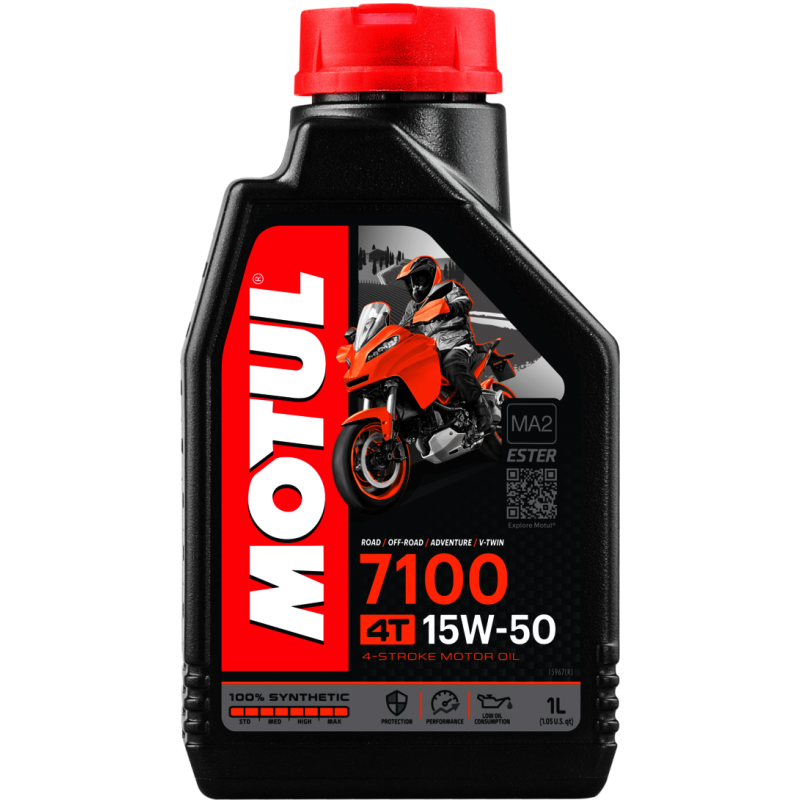 Lubricant oil  4T 7100 15W50 4T 1L