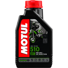 MOTUL Aceite lubricante MEZCLA 510 2T 1L para motos de alto rendimiento 104028