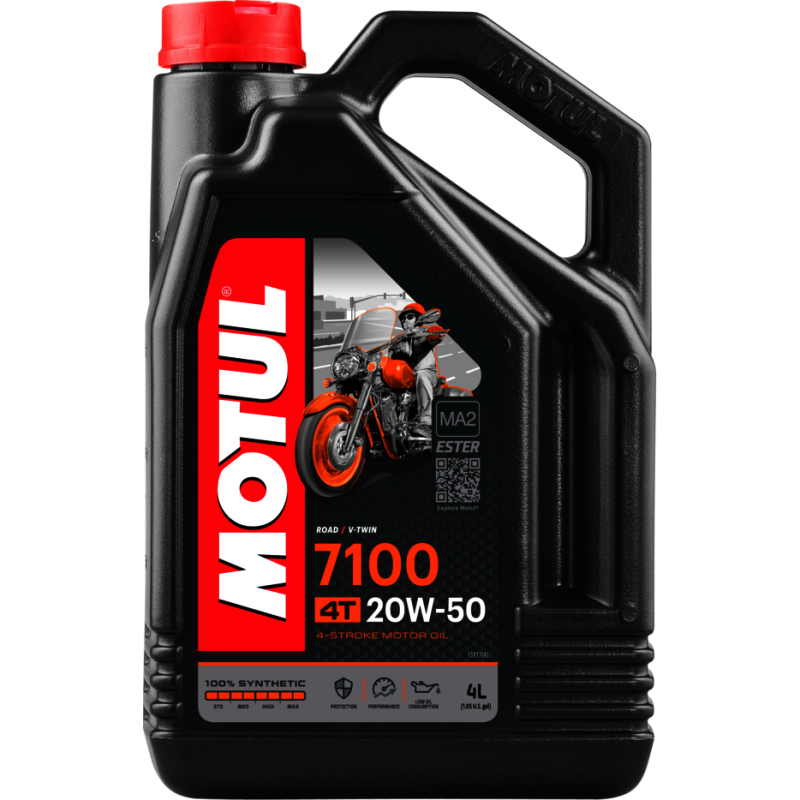 Lubricant oil  4T 7100 20W50 4T 4L