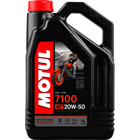 Lubricant oil 4T 7100 20W50 4T 4L