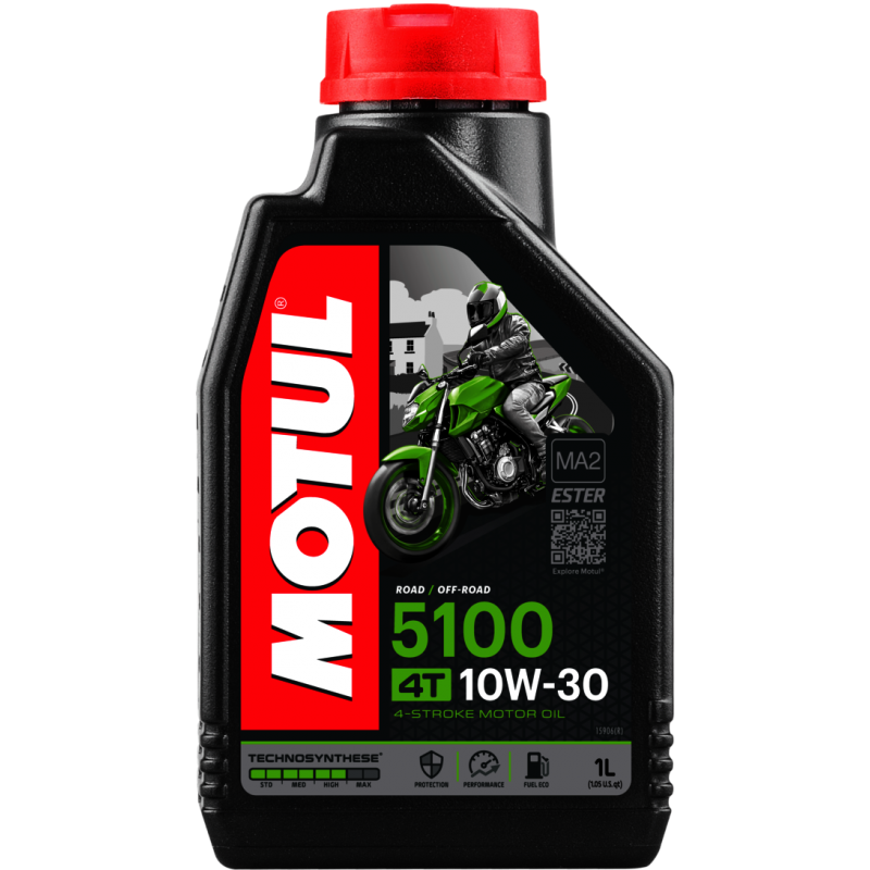 Lubricant oil  motor moto tecnosintético 5100 10W30 4T 1L 1 L