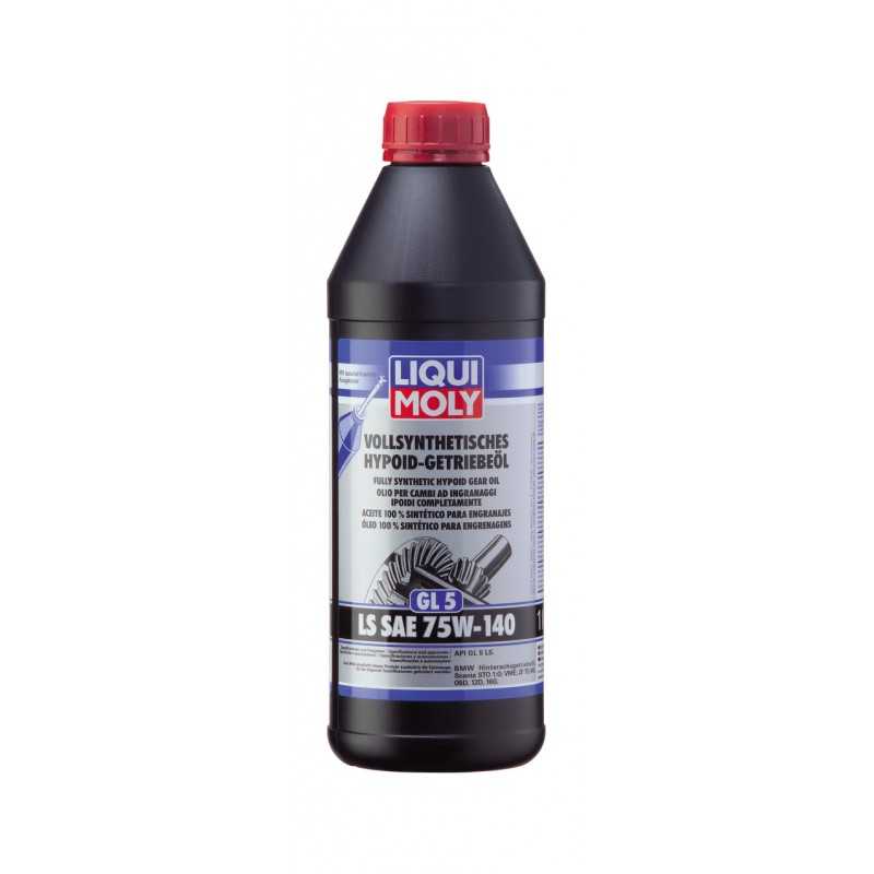 Synthetic oil bottle for cardan transmission  BMW 75W-140 100 API GL5 1 L