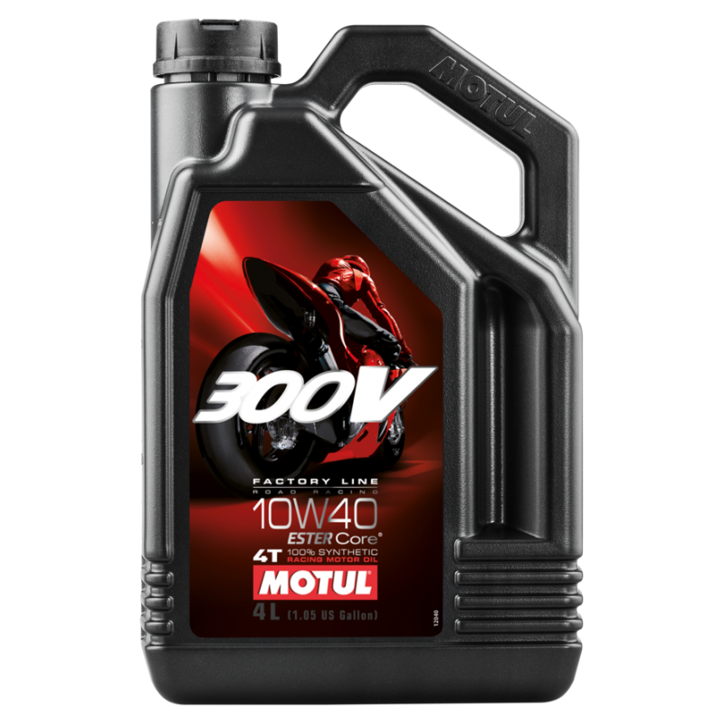 MOTUL Aceite lubricante 4T 300V FL ROAD RACING 10W40 4L 104121