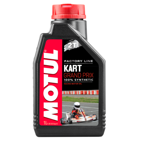MOTUL Aceite lubricante de motor para karts altas revoluciones - KART GRAND PRIX 1L 105884/74