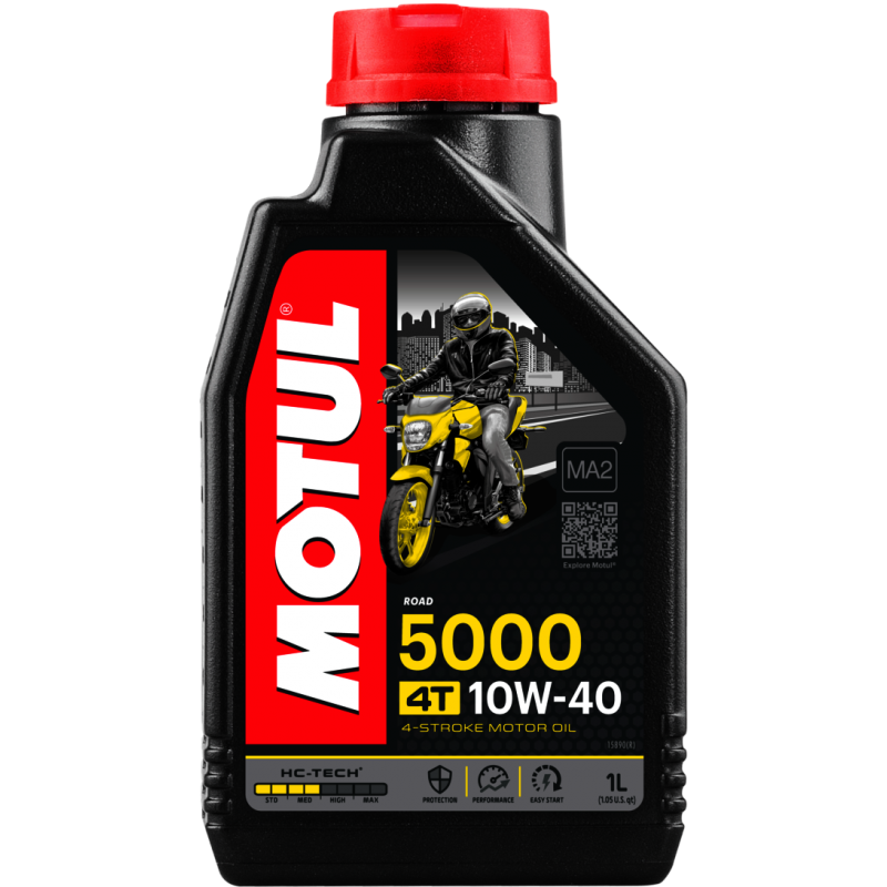 MOTUL Aceite lubricante 4T 5000 10W40 1L - 104054