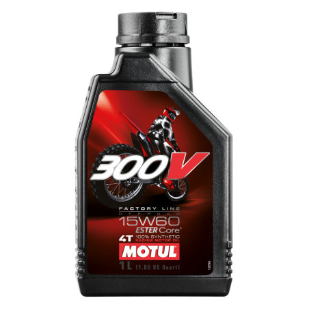 MOTUL Aceite lubricante 4T 300V FL OFF ROAD 15W60 1L - 104137