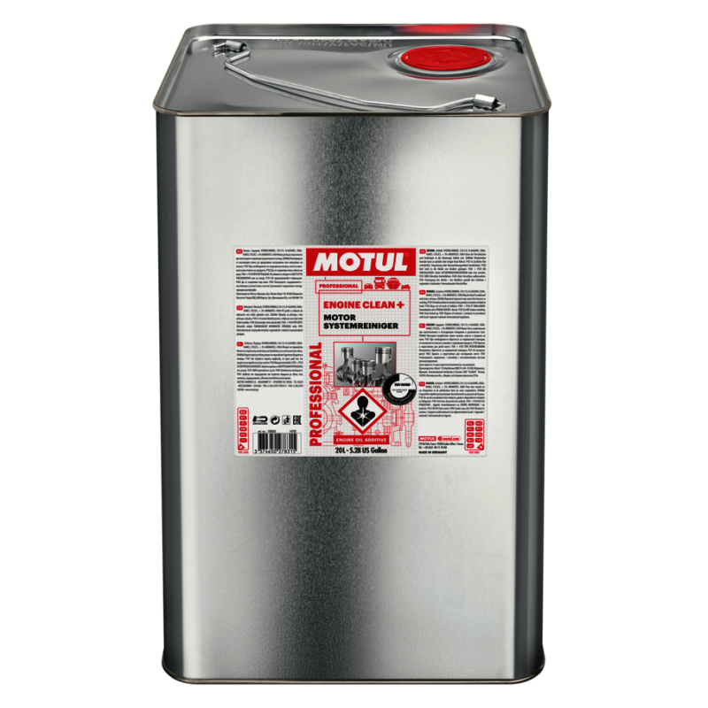 MOTUL Aditivo limpieza circuito lubricacion ENGINE CLEAN+ 20 L 108262