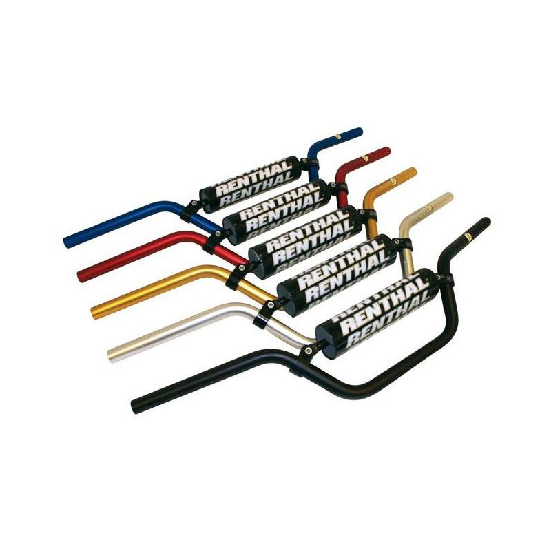 Handlebar  pitbike +100cc black with black pad 611-01-BK-03-219