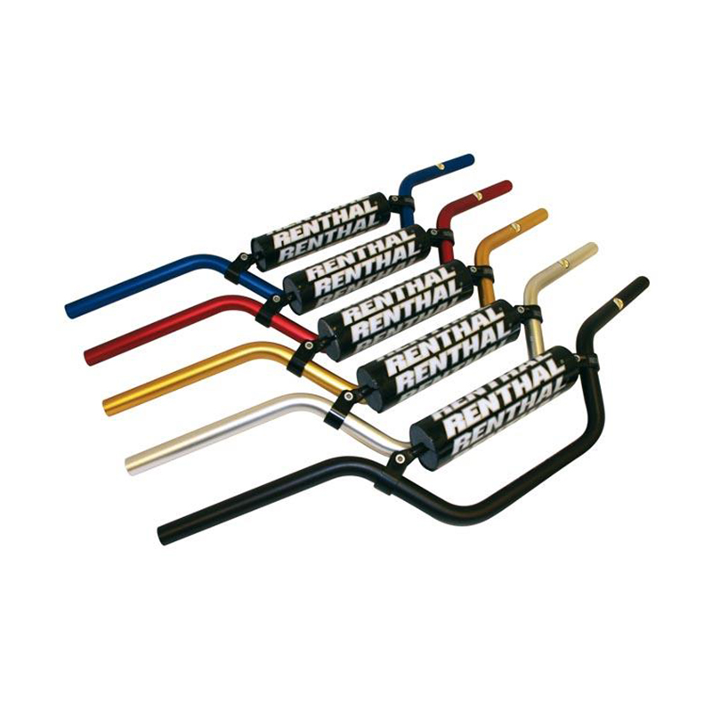 Handlebar  pitbike +100cc silver with black pad 611-01-SI-03-219