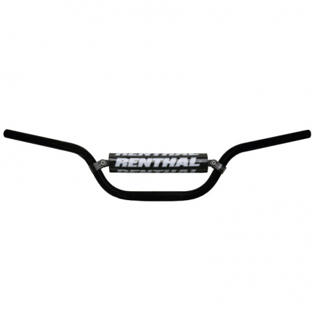 Handlebar pitbike 50cc black with black pad 797-01-BK-08-219