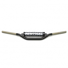 Handlebar  Twinwall Villopoto/Stewart black with black pad 996-01-BK-07-185
