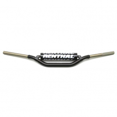 Handlebar  Twinwall Carmichael high black with black pad 997-01-BK-02-185