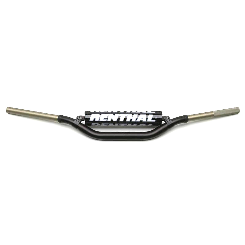 Handlebar  Twinwall Carmichael high black with black pad 997-01-BK-02-185