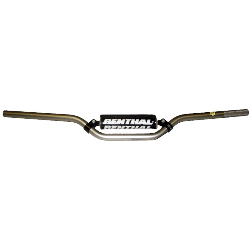 RENTHAL Manillar trial 5.0 titanium with black pad 660-01-TT-04-254 8766005
