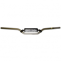 RENTHAL Manillar trial 4.5 silver with black pad 742-04-SI-04-254 8774204