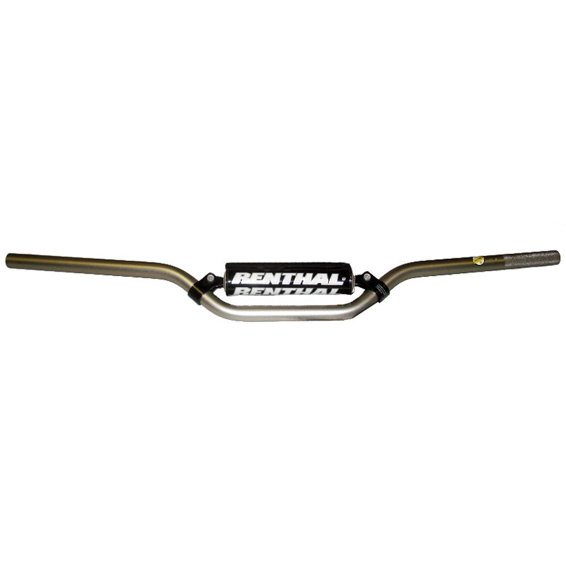 RENTHAL Manillar trial 4.5 silver with black pad 742-04-SI-04-254 8774204