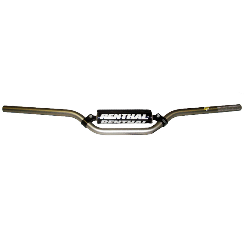 RENTHAL Manillar trial 5.0 silver with black pad 660-01-SI-04-254 8766004