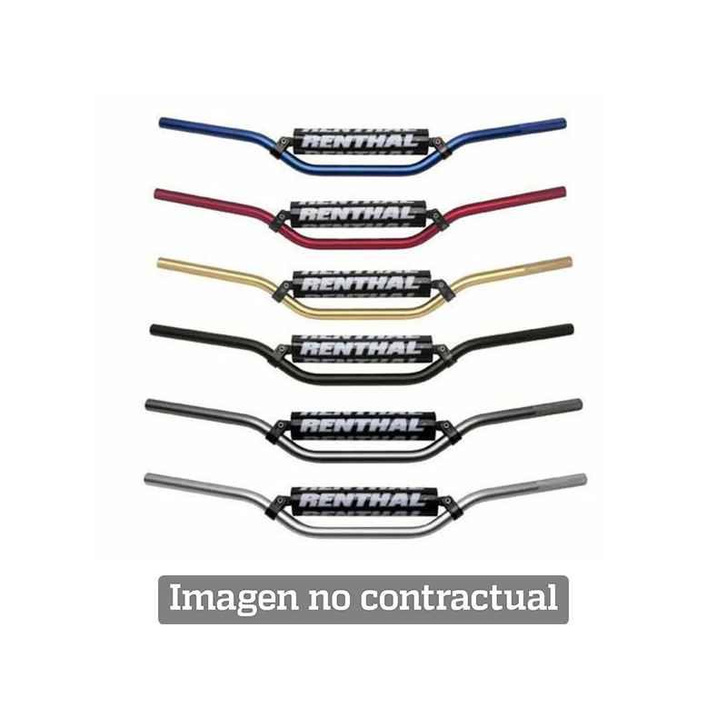 RENTHAL Manillar quad medium black with pad 677-01-BK-03-219 8767701