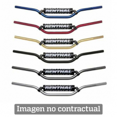 Handlebar  RM silver with black pad 701-01-SI-01-185