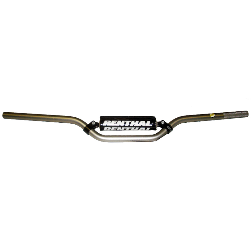RENTHAL Manillar trial 6.0 silver with black pad 768-02-SI-04-254 8776804