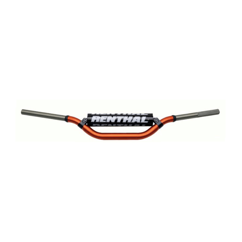 Handlebar  Twinwall Carmichael high orange with black pad 997-01-OR-02-185