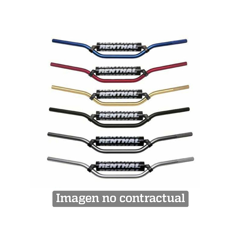 Handlebar  RM red with black pad 701-01-RD-01-185